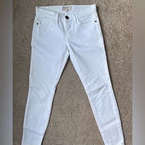 Current/Elliot Skinny White Jeans